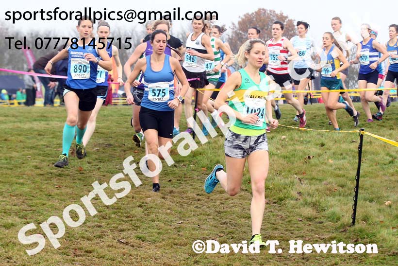 Senior womens Start Fitness NEHL, Aykley Heads, Durham. Photo:  David T. Hewitson/Sports for All Pics